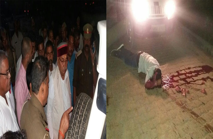 महाराजगंज: पूर्व मंत्री हरिशंकर तिवारी के मैनेजर की गोली मारकर हत्या।