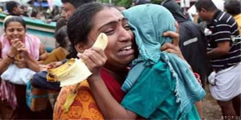 केरल की त्रासदी में मरने वालों की संख्या बढ़कर 357 हुई ।